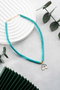 Heliophilia Silver Collar KL-0865 Multicolor con Colgantes Arco Iris y Piedra